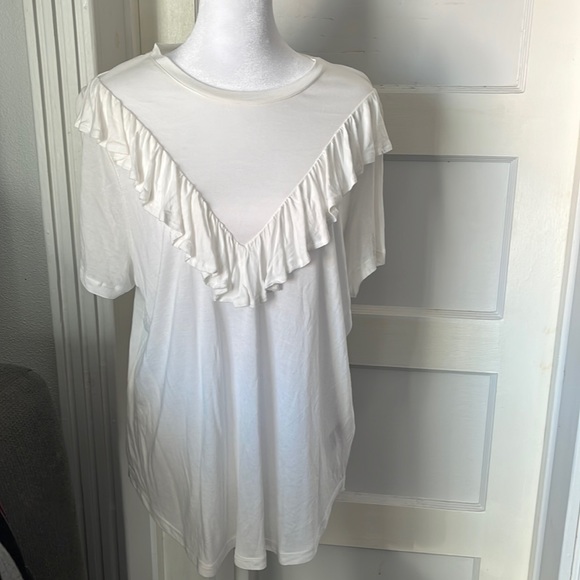H&M | Tops | H M Ruffle Top | Poshmark